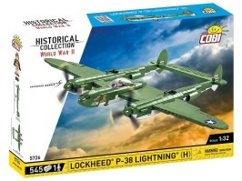 II. világháborús Lockheed P-38H Lightning (1:32) [Cobi]