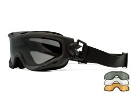 SPEAR Dual Lens szemüveg - átlátszó, füst, világos rozsda [WileyX]