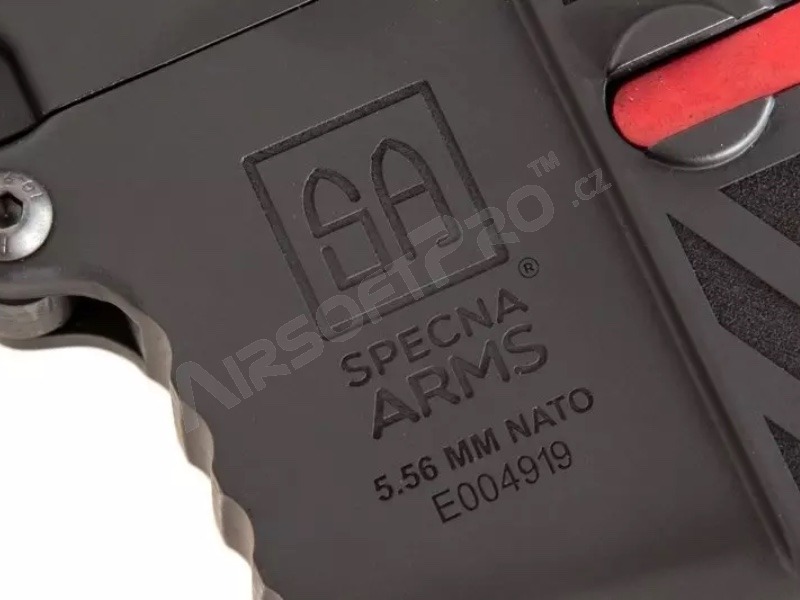 Airsoft puska SA-E39 EDGE™ Karabély replika - piros kiadás [Specna Arms]