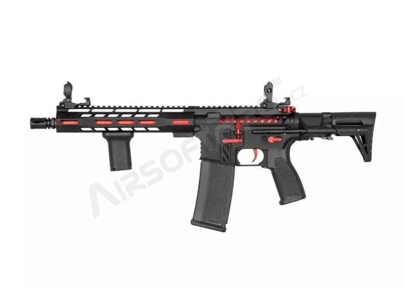 Airsoft puska SA-E39 PDW EDGE™ Karabély replika - Piros kiadás [Specna Arms]