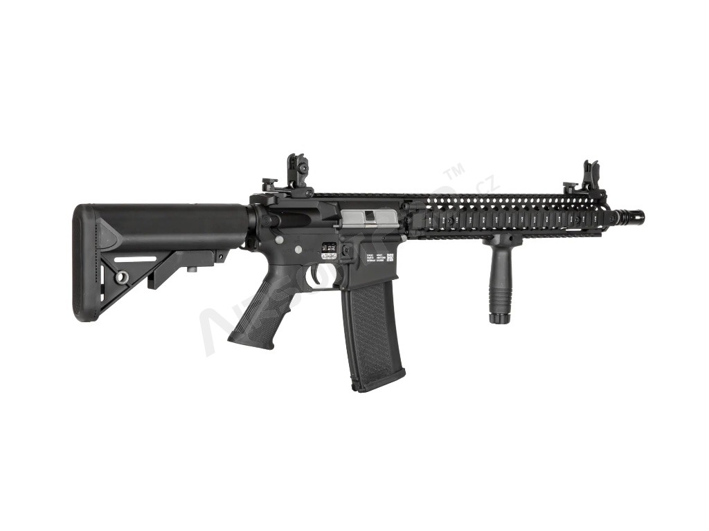 Daniel Defense® MK18 SA-E26 EDGE™ karabély replika - fekete [Specna Arms]