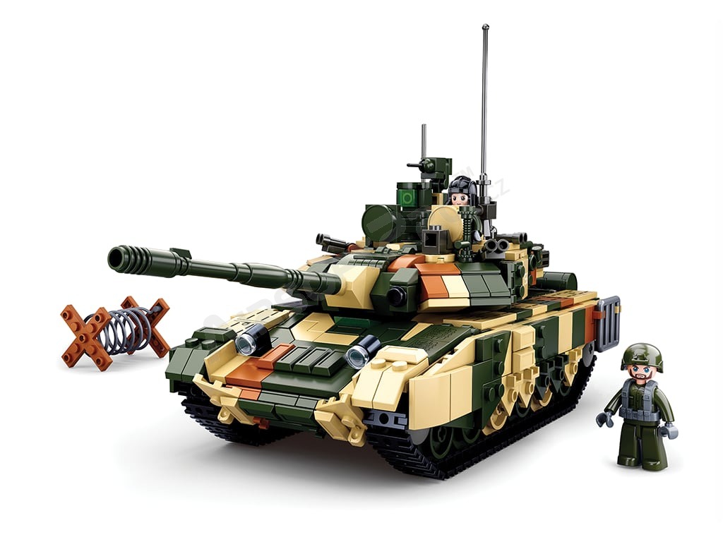 Stavebnica Model Bricks M38-B0756 Veľký bojový tank [Sluban]