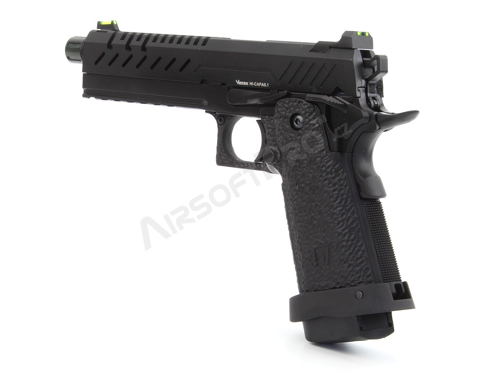 Airsoft GBB pistol Hi-Capa 5.1, Black [Vorsk]