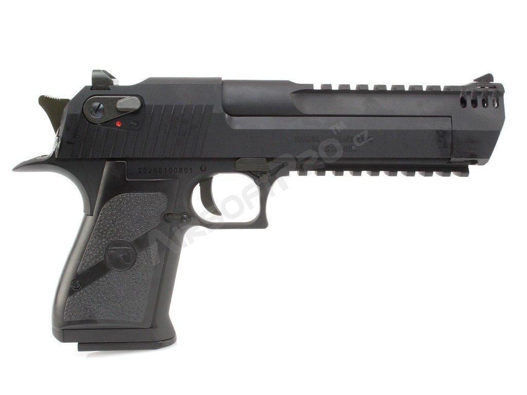 Airsoftová pištoľ DE L6 .50 AE, kovový záver, plyn BlowBack (GBB) - čierna [WE]