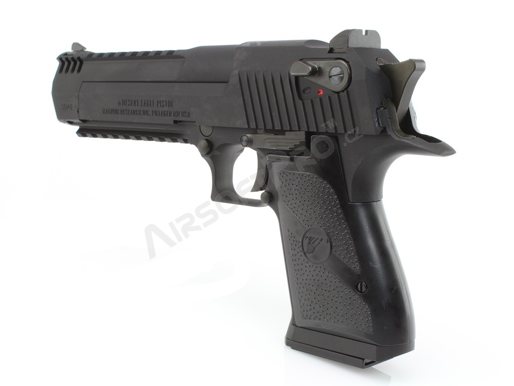 Airsoftová pištoľ DE L6 .50 AE, kovový záver, plyn BlowBack (GBB) - čierna [WE]