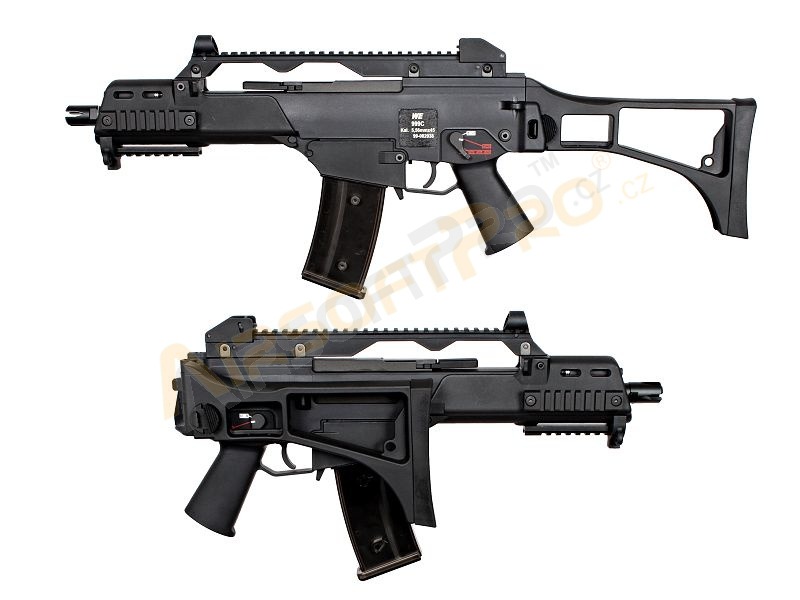 Airsoft rifle G39C GBB, blowback, - black [WE]