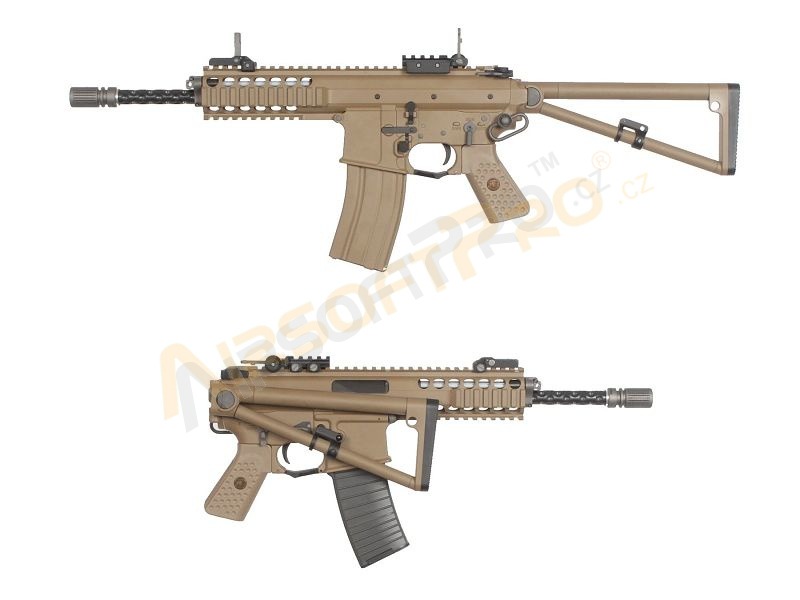 Hosszu Gazfegyverek Airsoft Rifle Awss Kac Pdw 10 Gbb Blowback Tan 2x Magazine Airsoftpro Hu