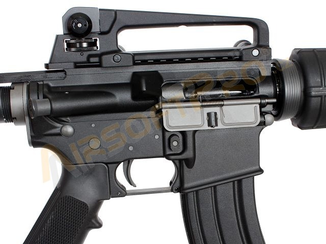 Airsoft rifle M4A1 GBB - full metal, blowback - black [WE]