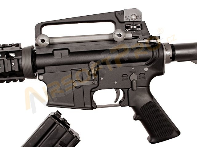 Airsoft puska M4 RIS GBB - full metal, blowback, fekete [WE]