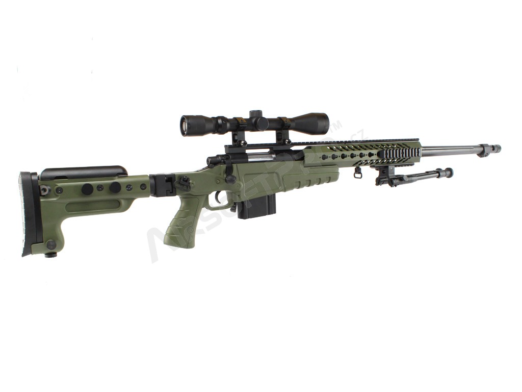 MB4418-3D + scope and bipod - olive [Well]